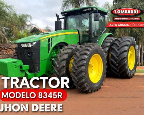 Tractor Jhon Deere 8345r para Importar de Brasil + Impuestos
