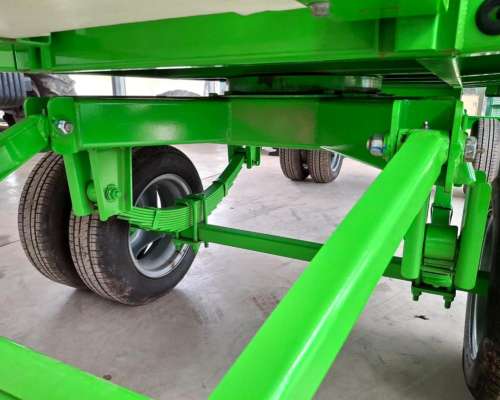 Acoplado Metalfor 4tn C/duales - Barandas Volcables - Lona