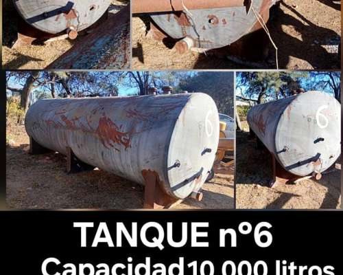 Tanque Capacidad 10.000 L con Base de Apoyo, Excelente Calid