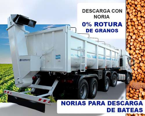 Noria para Descarga de Bateas Bombassei