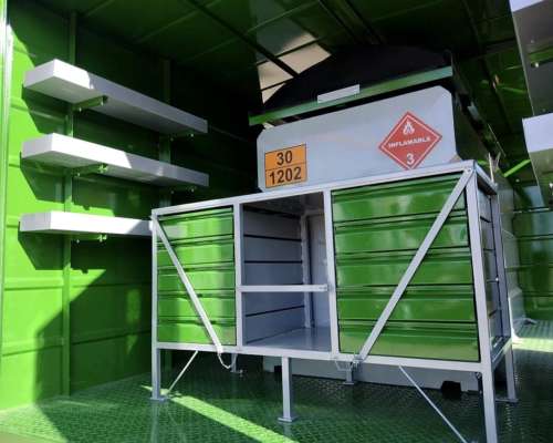 Acoplado Tanque Taller Metalpaz de 5000 Lts y 4,5 Mts