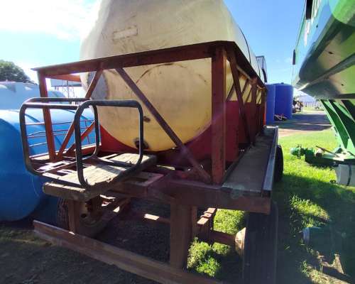 Acoplado Tanque 5.000 Lts - Portabidones - Buen Estado
