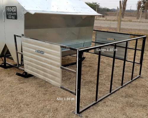 Comedero Autoconsumo de 3 TN con Sistema Creep Feeding