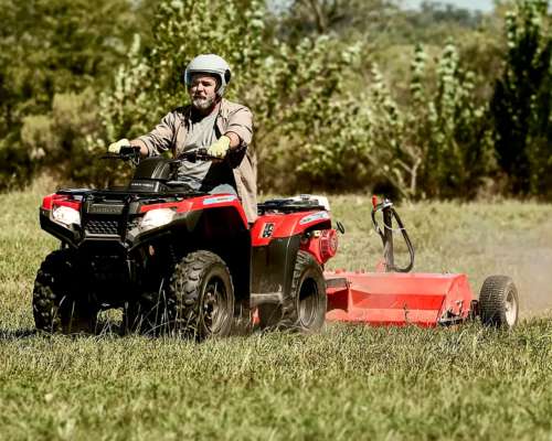 Cuatriciclo Honda TRX 420 FM 4X4 Rojo Entrega Inmediata