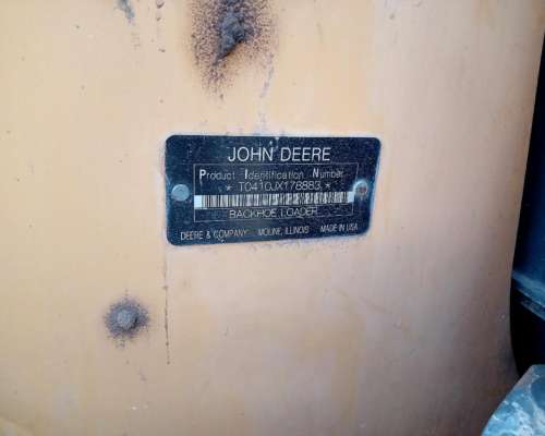 Retroexcavadora John Deere 410d