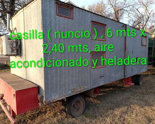Casilla de 6 Mts, Totalmente Equipada