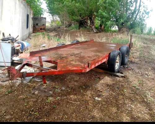 Agrícola Carreton Reforzado Doble Eje