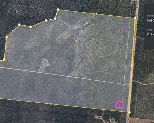 Campo de 450 Hectáreas Sobre Ruta 33, a 10 km del Aeropuerto