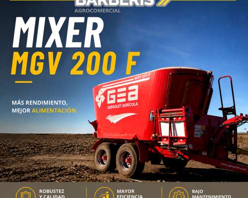 Mixer Vertical GEA MGV 200 F Disponible