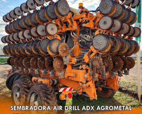 Sembradora AIR Drill ADX Agrometal - 45 Líneas a 21cm