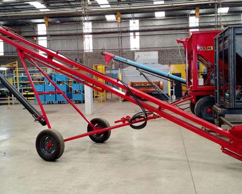 Norias Hidraulicas Transportables a Cangilones Pierini.