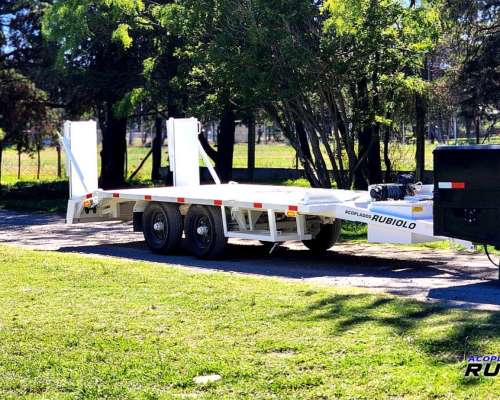 Tráiler Balancin Homologado Ruedas Abajo para 3 TN.