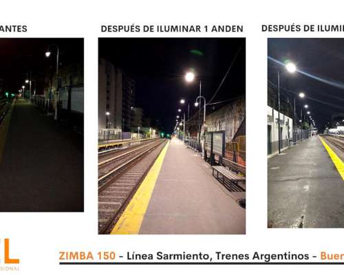 Luminaria Alumbrado Publico Zimba PRO 50w a 200w