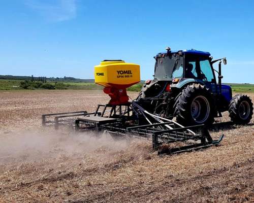 Sembradora/fertilizadora Yomel - Spin 500 - Hidraulica