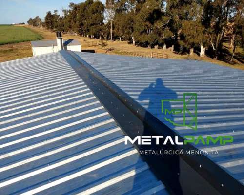 Galpones Reforzados Metalpamp Metalúrgica Menonita