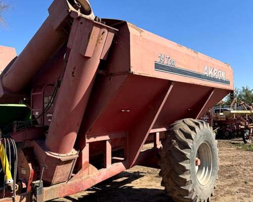 Tolva Autodescargable Monotolva 14 TN Akron con Balanza