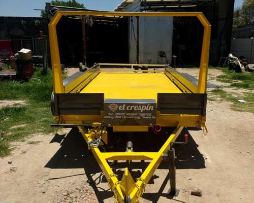 Trailer Auxilio Modelo Cochi 4.000 y Cochi 6.000 el Crespin