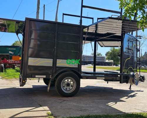 Trailer para Drone 1 Eje. Mancini