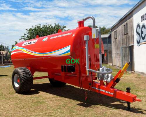 Estiercolera con Bomba de Vacio BV-10.000 Lts. Secman