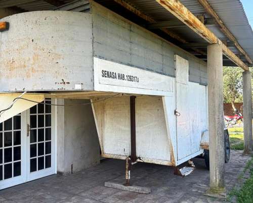 Trailer para 2 Caballo Doble Eje