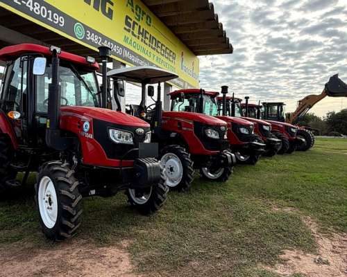 Tractor YTO 75 HP Mod NMF754-8