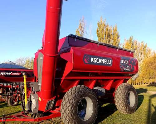 Tolva Autodescargable Ascanelli 27 TN C/ Balanza y Cubiertas