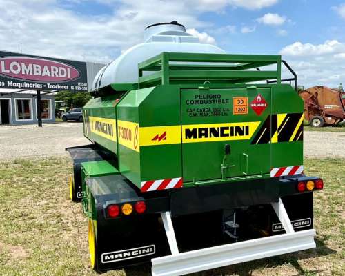 Acoplado Tanque Combinado Mancini 3000lts - Disponible