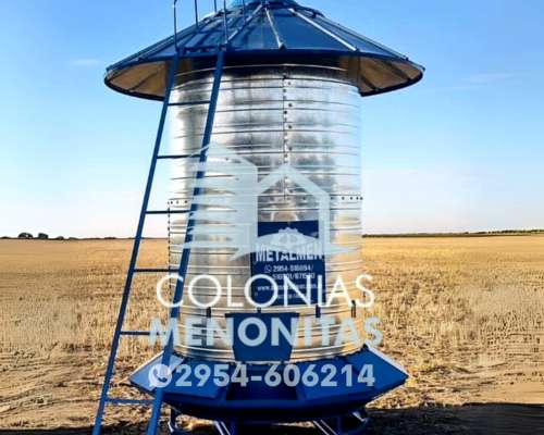Silos Comedero Base Reforzada - Colonias Menonitas