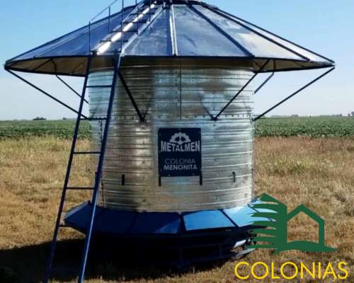Silos Comedero Reforzados - Colonias Menonitas- Metalmen