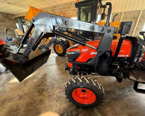 Hanomag 500/4 50hp 4X4 con Pala Cargadora Frontal Nuevo