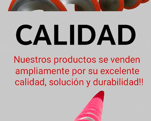 Espiralen Sinfines con Cepillo Semilla Evita Daños al Transp