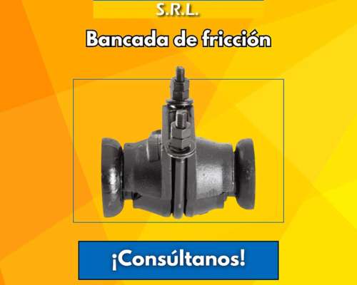 Bancada de Rastras a Fricción