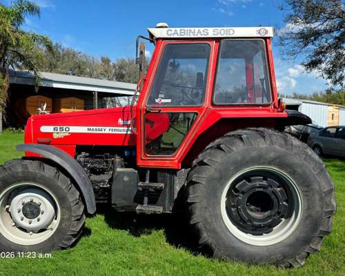 Tractor Massey Fergusson 650 de Primera Mano con Piloto
