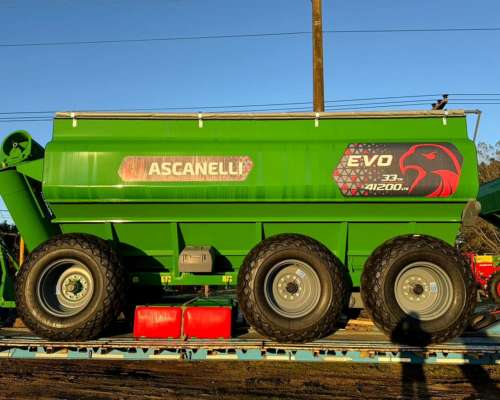 Tolva Autodescargable Ascanelli de 33 TN Linea EVO
