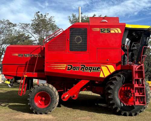 Cosechadora Don Roque 125m, año 2006, 8.000 Hs Motor,