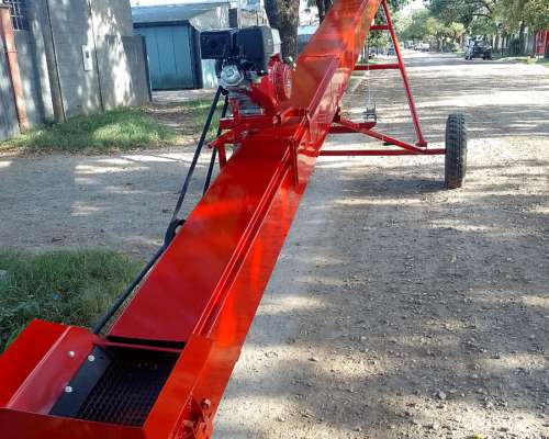 Cinta Transportadora con Motor a Explosión