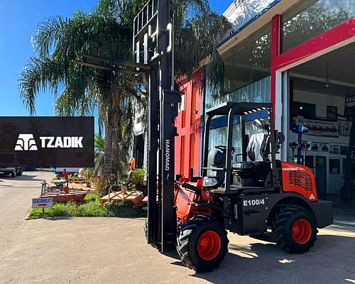 Elevador Articulado Todo Terreno Hanomag E100/4