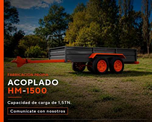 Hm-1500 Acoplado de Doble Eje