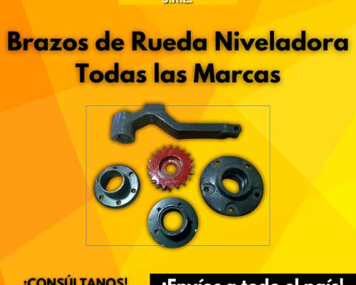 Brazos de Rueda Niveladora Todas las Marcas