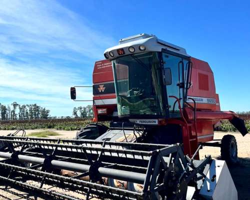 Cosechadora Massey Ferguson 5650
