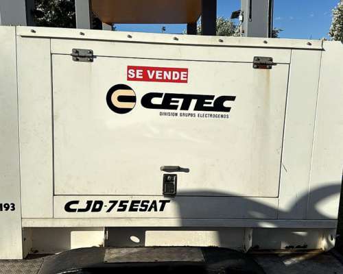 Generador Cetec Cjd-75e SAT John Deere 75kva