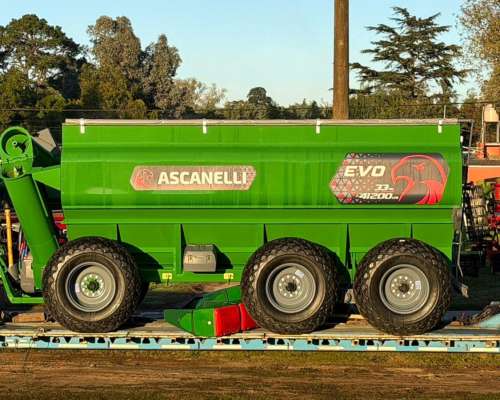 Tolva Autodescargable Ascanelli de 33 TN Linea EVO