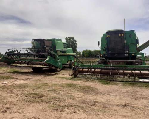 Cosechadora JD 1175 año 2000