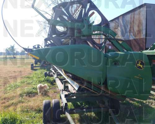 Plataforma John Deere 630 Draflex, año 2007. 30 Pies
