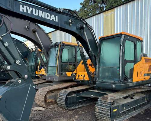 Excavadora Sobre Orugas Hyundai HX80