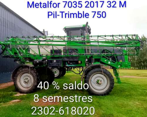 Metalfor 7035 2017- 32 Mts Piloto Trimble 750