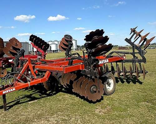 Disco Metar 44 Platos - Dentados y Lisos - Usado.