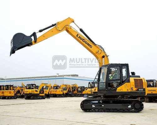 Excavadora Liugong 13tn Linea Auxiliar Martillo Promoción