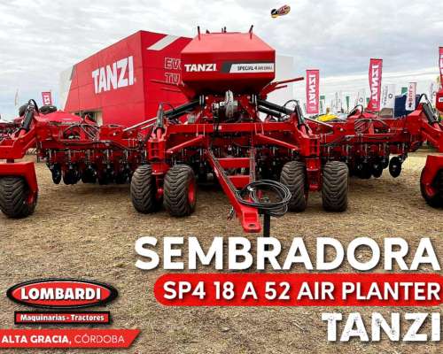 Sembradora Tanzi SP4 18 a 52 Precision Planting Financiación