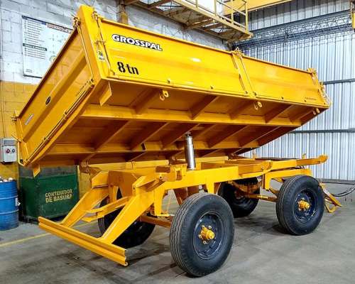 Acoplado Volcador Trivuelvo Grosspal AVT 8 - 6
